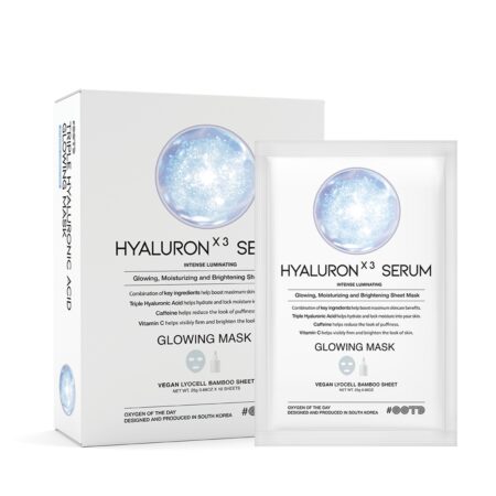 Triple Hyaluronic Acid Serum Glowing Mask 10 pieces